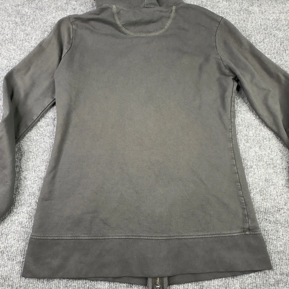American Giant Hoodie Sweatshirt XS Gray Zip‎ Athleisure Normcore Grunge Workout - Picture 7 of 13